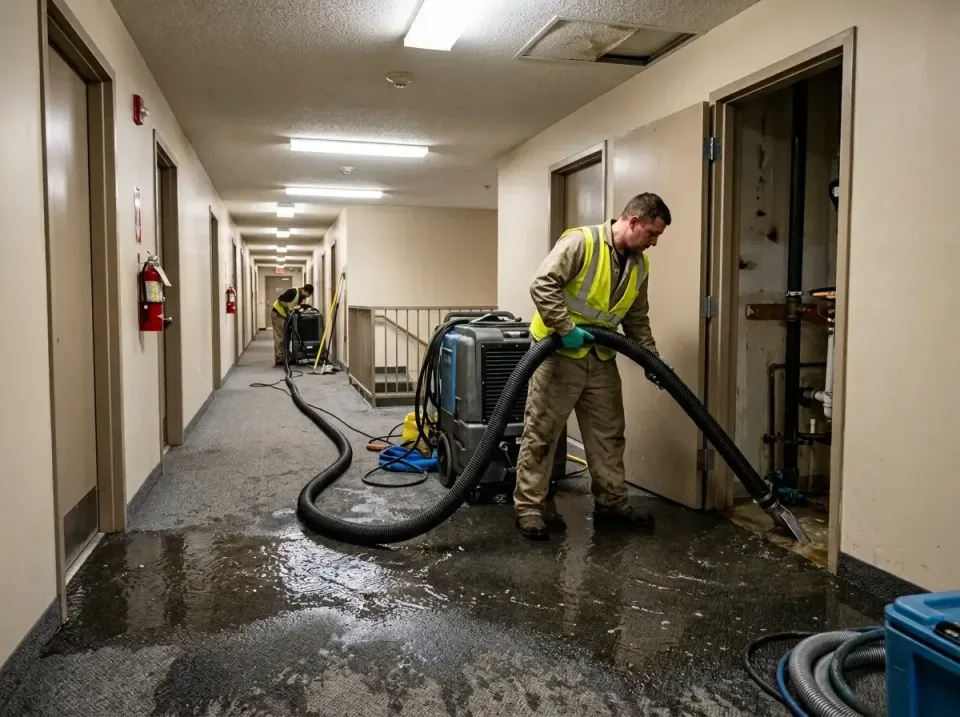 multi-unit-apartment-hallway-f-005 — frequently asked questions, Emergency Burst Pipe Water Extraction & Removal in Chittena…
